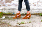 brown with jeans